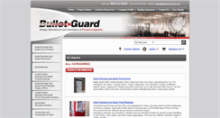 Desktop Screenshot of bulletresistant.bulletguard.com