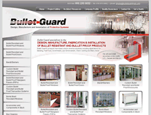 Tablet Screenshot of bulletguard.com